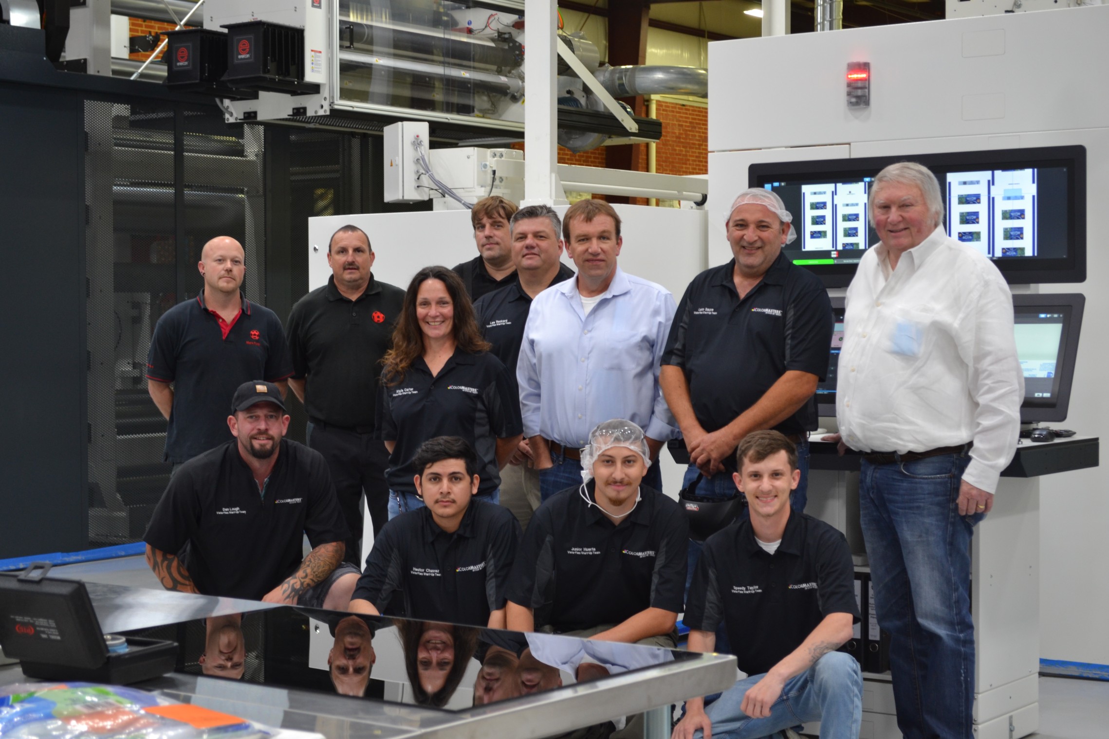 COLORMASTERS EXPANDS CAPACITY WITH TWO VISTAFLEX PRESSES